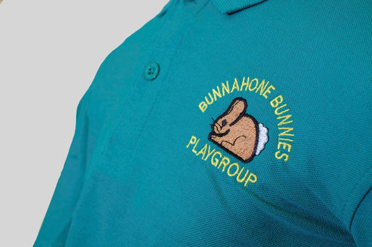 Bunnahone Bunnies Play School Polo Shirt