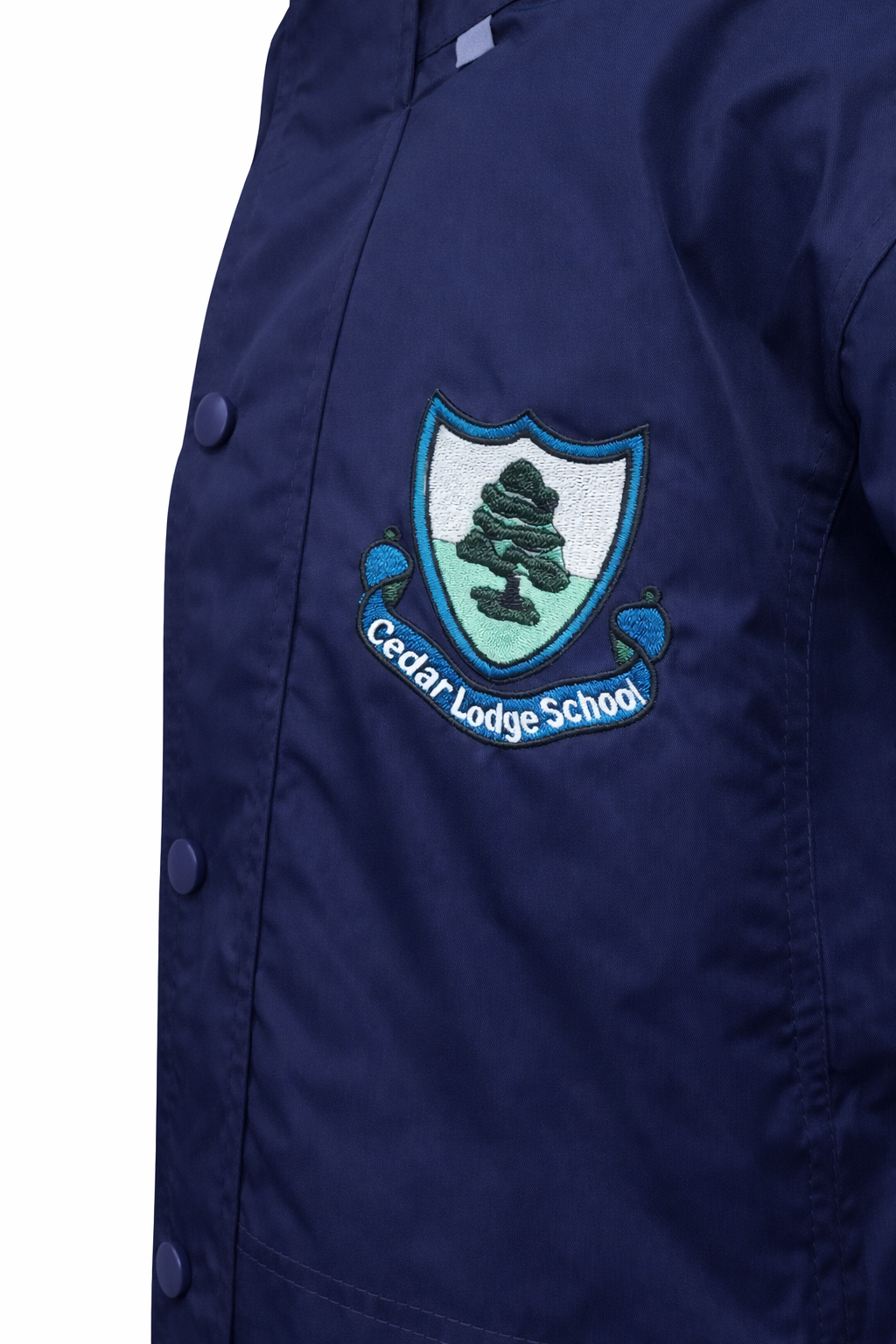 Cedar Lodge School Heavyweight Navy Jacket