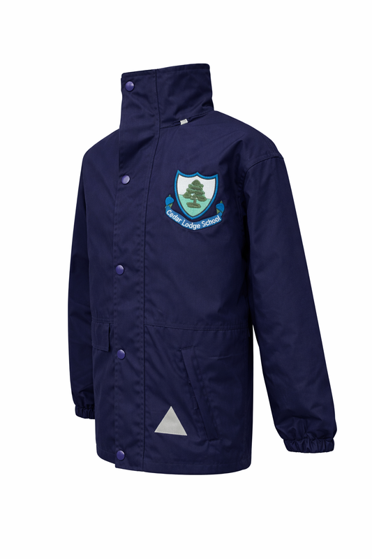 Cedar Lodge School Heavyweight Navy Jacket