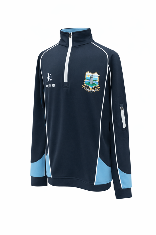 Devenish College Secondary P.E Retro 1/4 Zip Top
