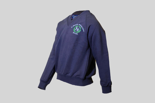 St Ninnidhs Primary School V- Neck Sweatshirt