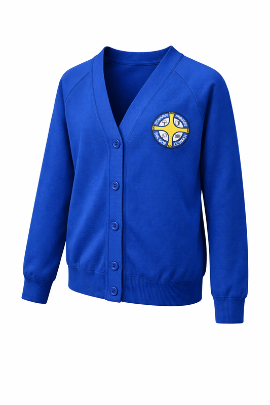 St Mary's Comber Primary Knitted Cardigan
