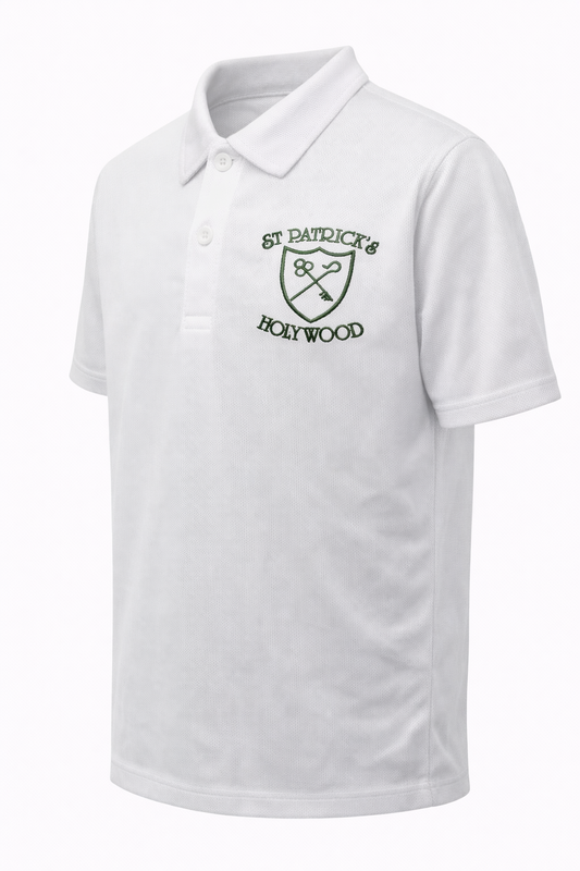 St Patricks Holywood Primary Polyester P.E Polo Shirt