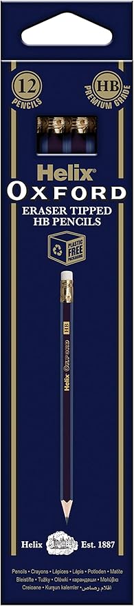 Helix Oxford Eraser Tip Pencils