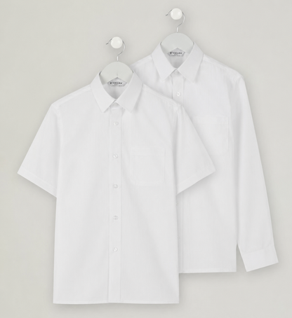 Trutex Non Iron Shirts 2 pk- White