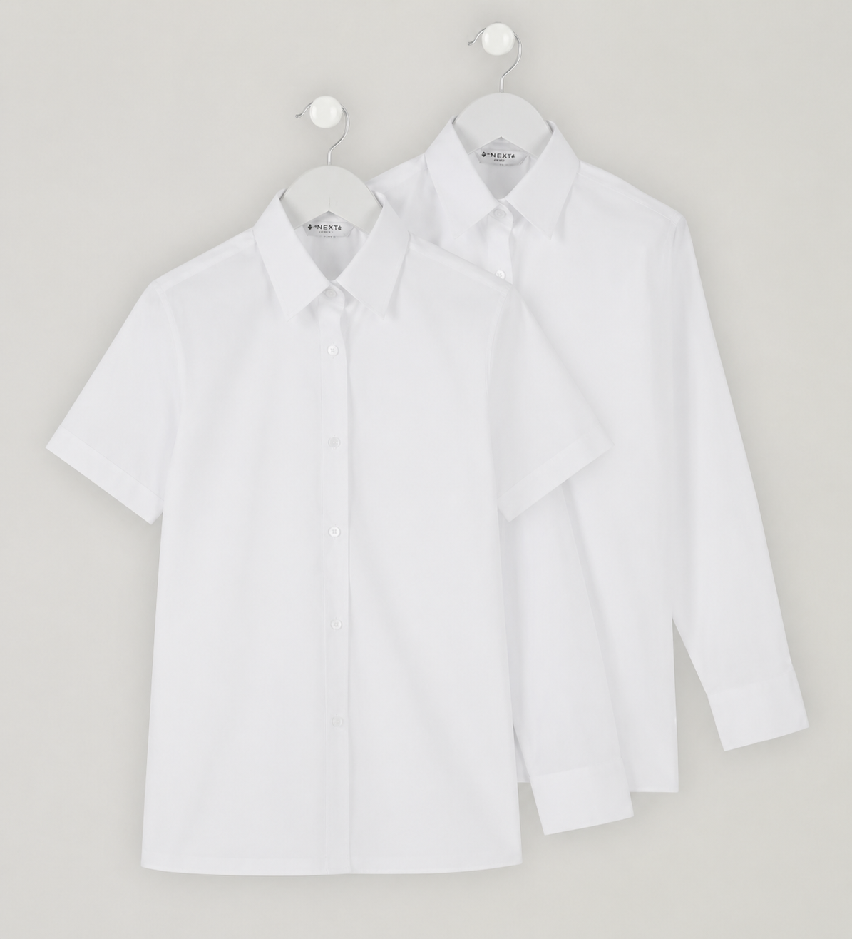Trutex Non-Iron Blouses 2pk - White
