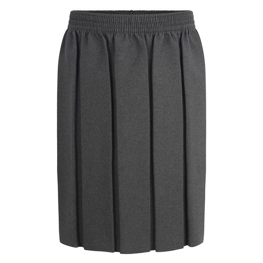 Zeco Box Pleat Skirt - Grey