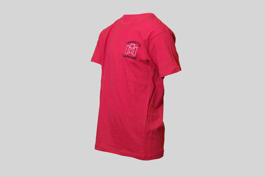 Leadhill Primary School P.E T-Shirt Red