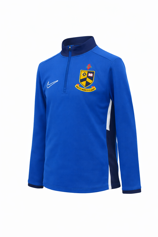 Ashfield Boys Secondary P.E 1/4 ZIP Top