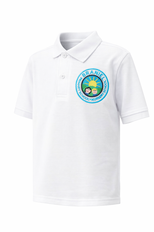 Braniel Primary School Polo Shirt With Badge