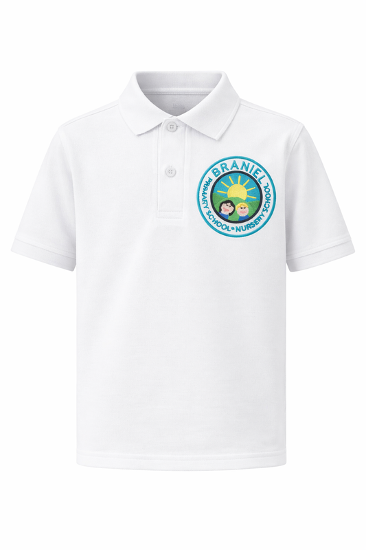 Braniel Primary School Polo Shirt With Badge