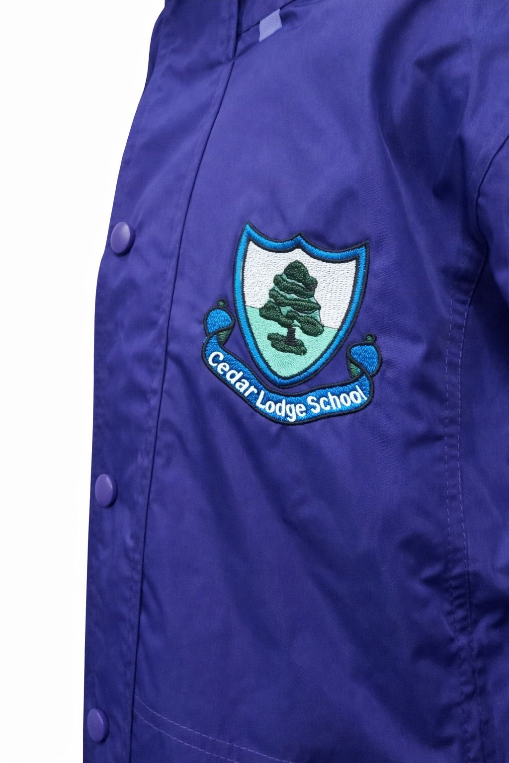 Cedar Lodge School Purple Heavyweight  Jacket