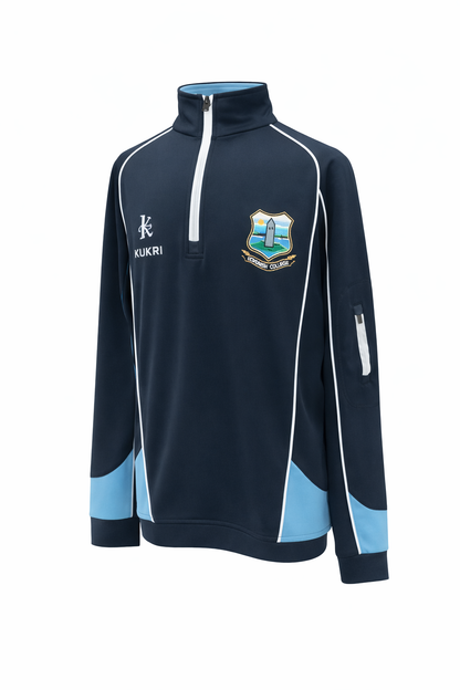 Devenish College Secondary P.E Retro 1/4 Zip Top