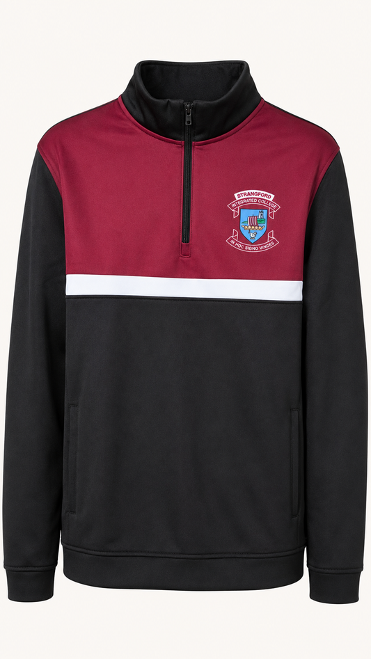 New Strangford College Unisex 1/4 Zip