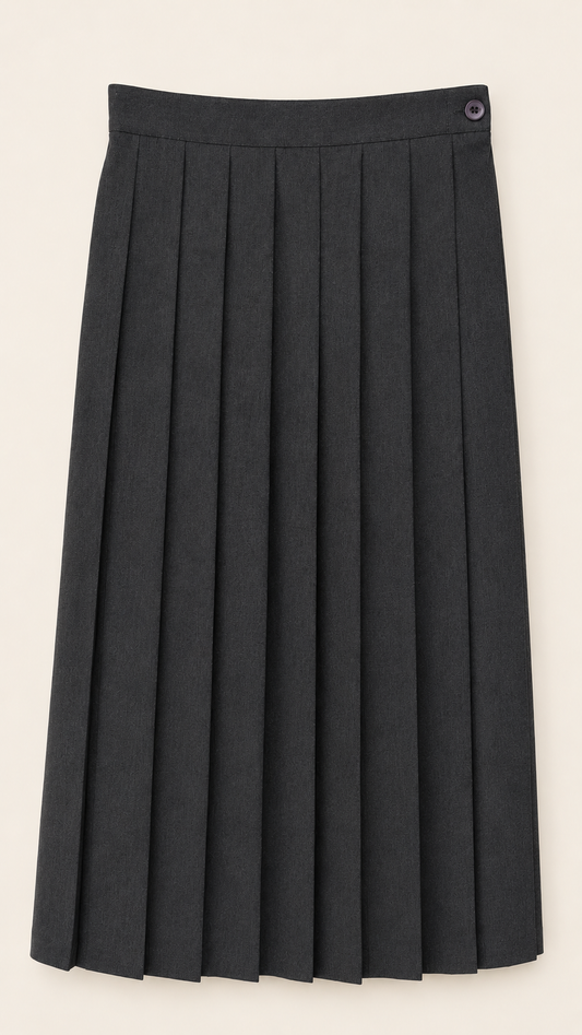 Priory Long Box Pleated Skirt