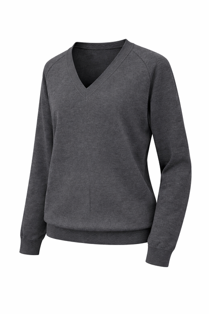 Plain Grey Knitted Pullover