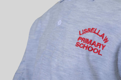 Lisbellaw Primary School Grey Polo Shirt