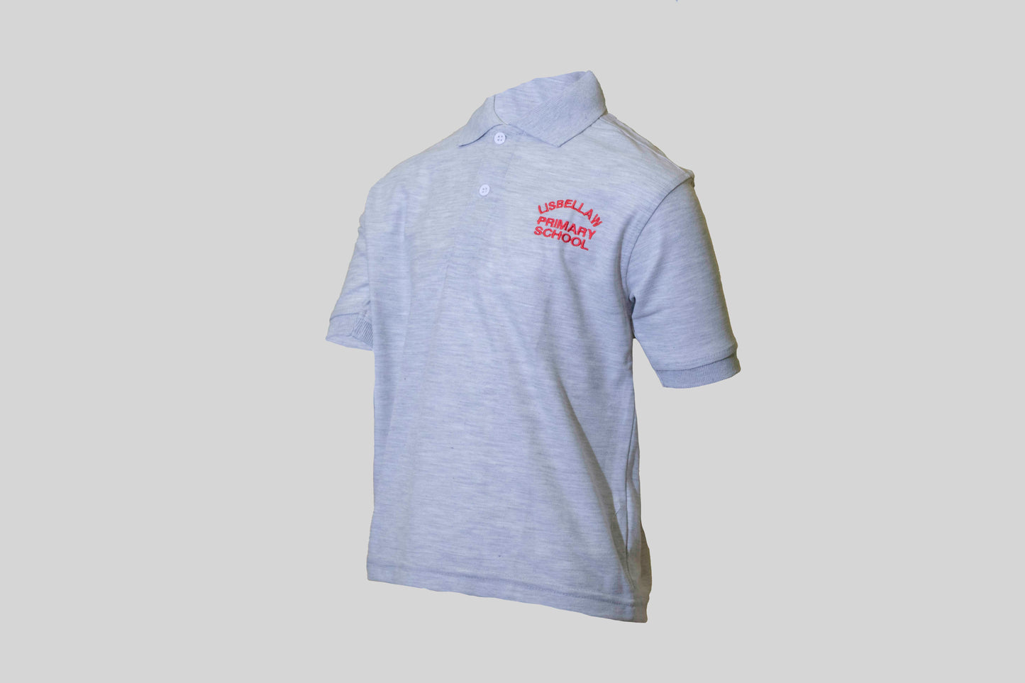 Lisbellaw Primary School Grey Polo Shirt