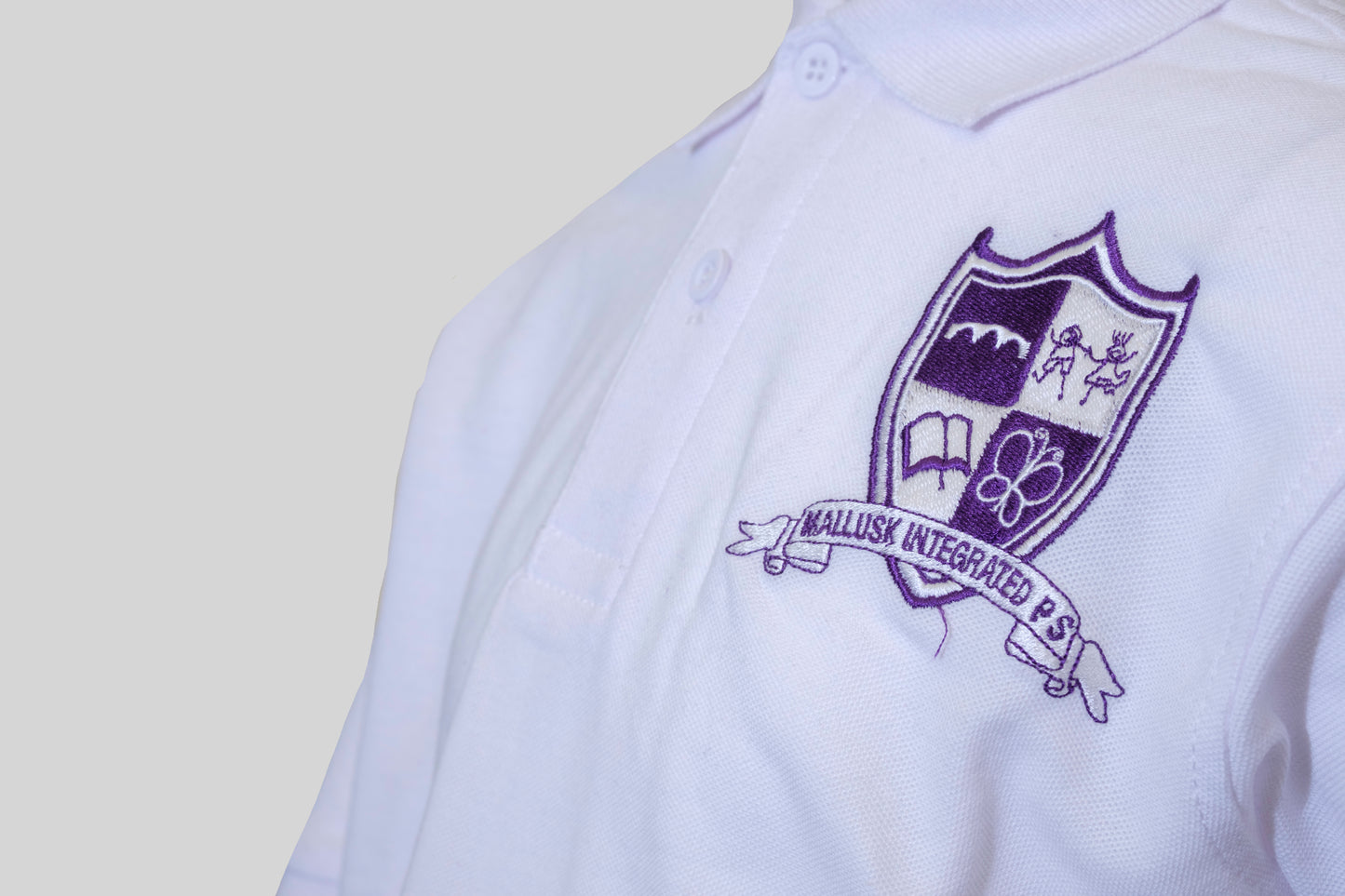 Mallusk Integrated Primary Primary Polo Shirt