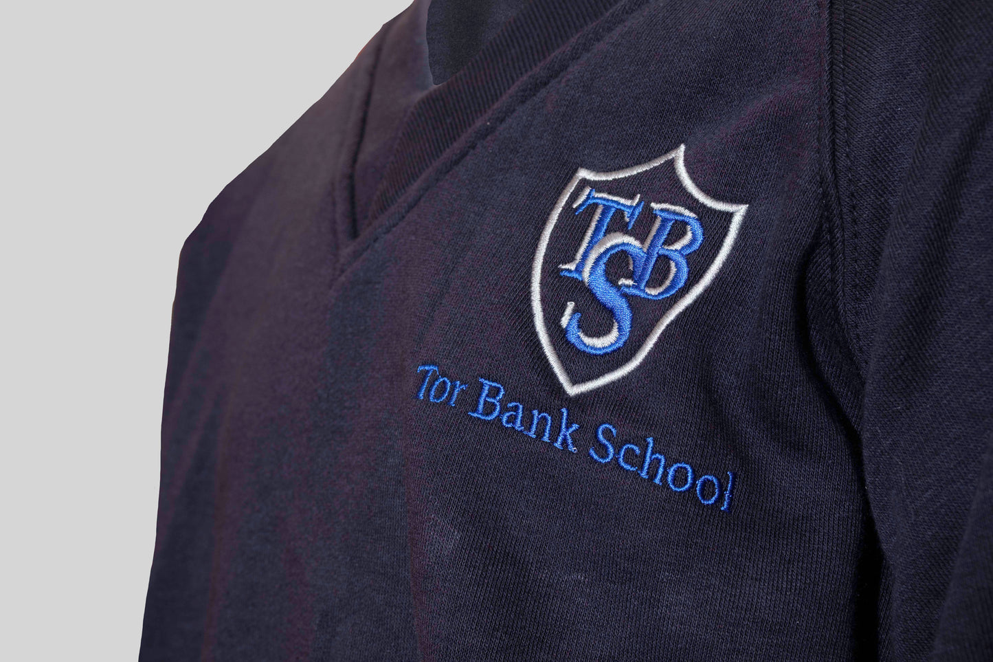Tor Bank School V Neck Sweatshirt