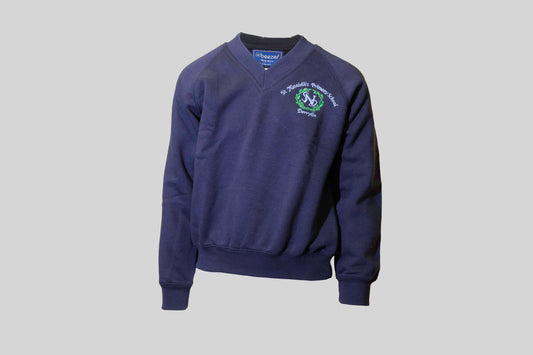 St Ninnidhs Primary School V- Neck Sweatshirt
