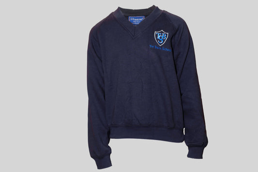 Tor Bank School V Neck Sweatshirt