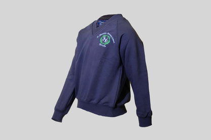 St Ninnidhs Primary School V- Neck Sweatshirt