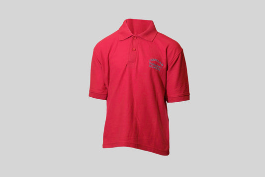 Lisbellaw Primary Red Polo Shirt