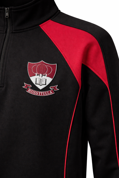 Rosstulla School Senior P.E 1/4 Zip Top