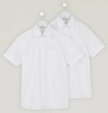 Trutex Non Iron Shirts 2 pk- White
