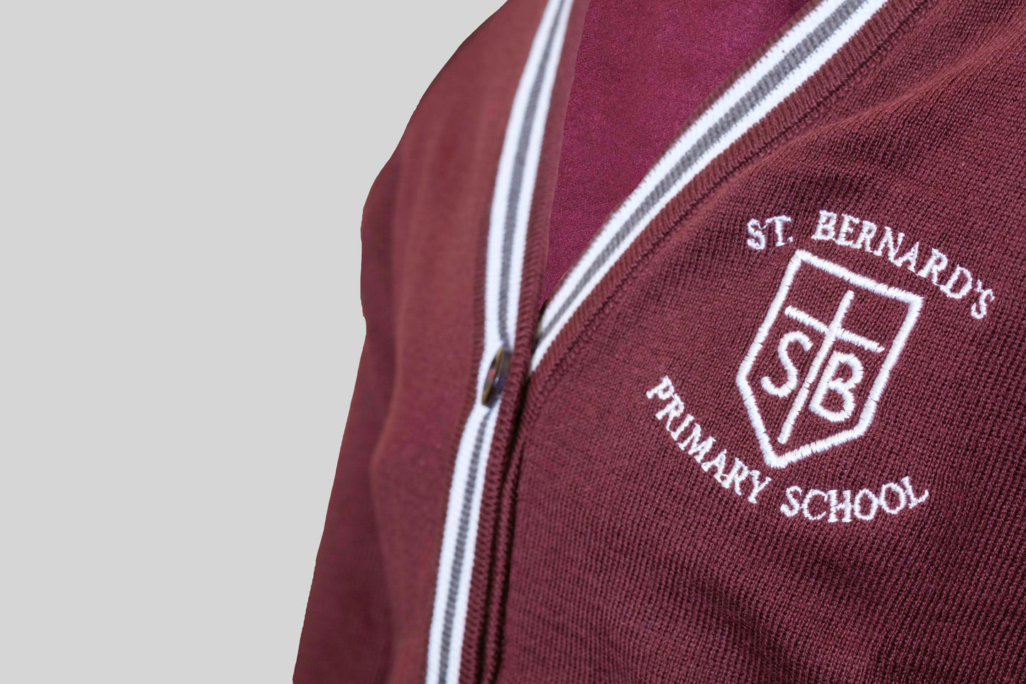 St Bernards Primary School Knitted Cardigan