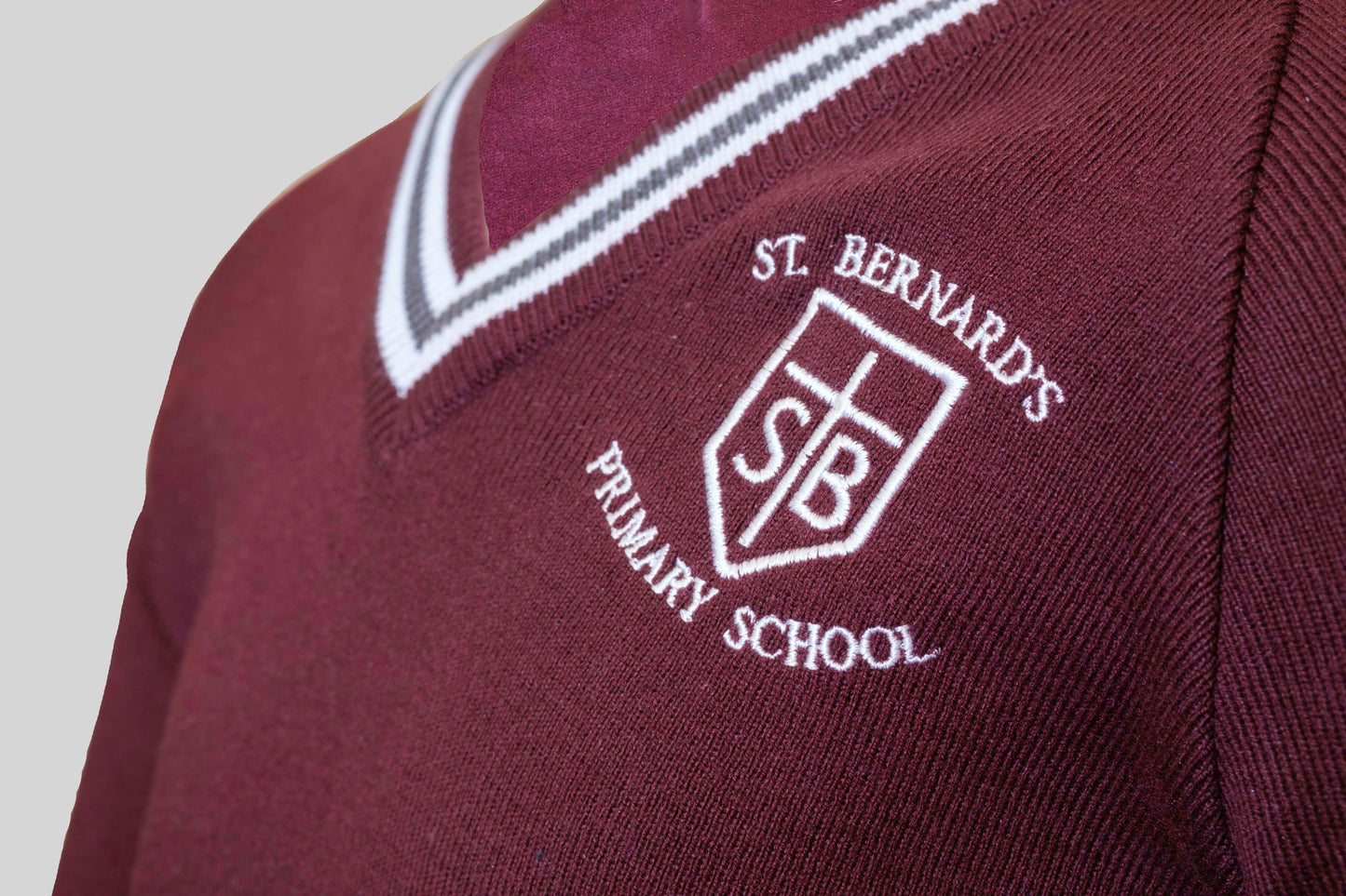 St Bernards Primary School Knitted Pullover