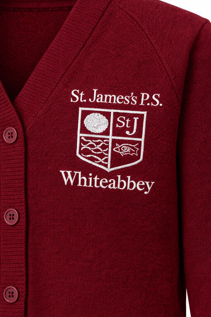 St James Primary School Knitted Cardigan
