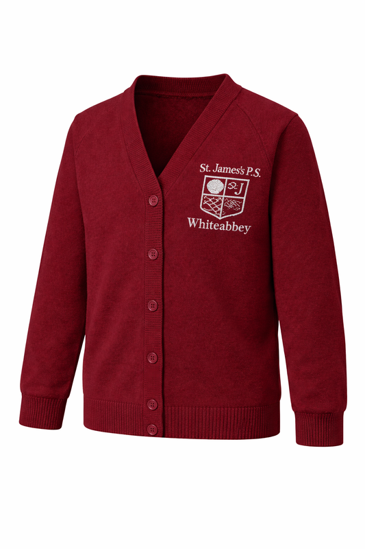 St James Primary School Knitted Cardigan