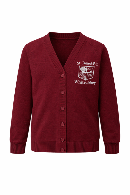 St James Primary School Knitted Cardigan