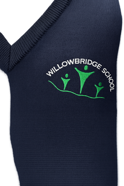 Willowbridge School Senior Knitted V Neck Sweatshirt