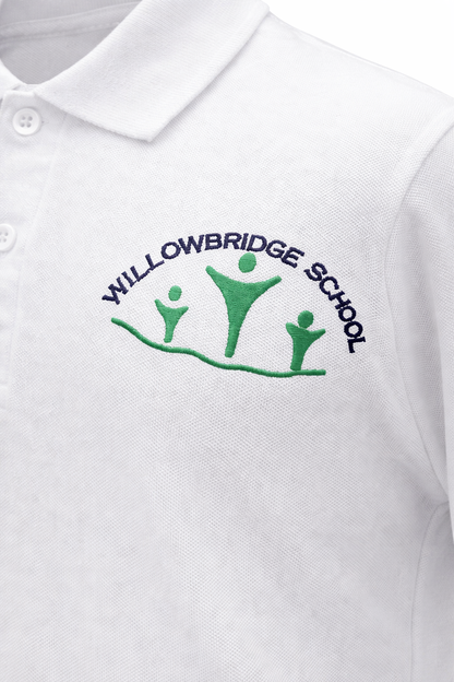 Willowbridge School Senior White Polo Shirt