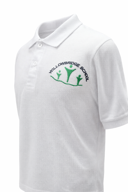 Willowbridge School Senior White Polo Shirt