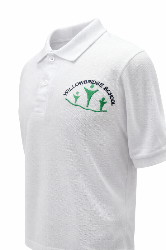 Willowbridge School Senior White Polo Shirt