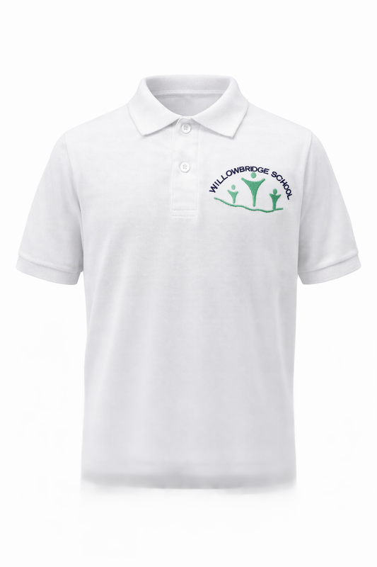 Willowbridge School Senior White Polo Shirt