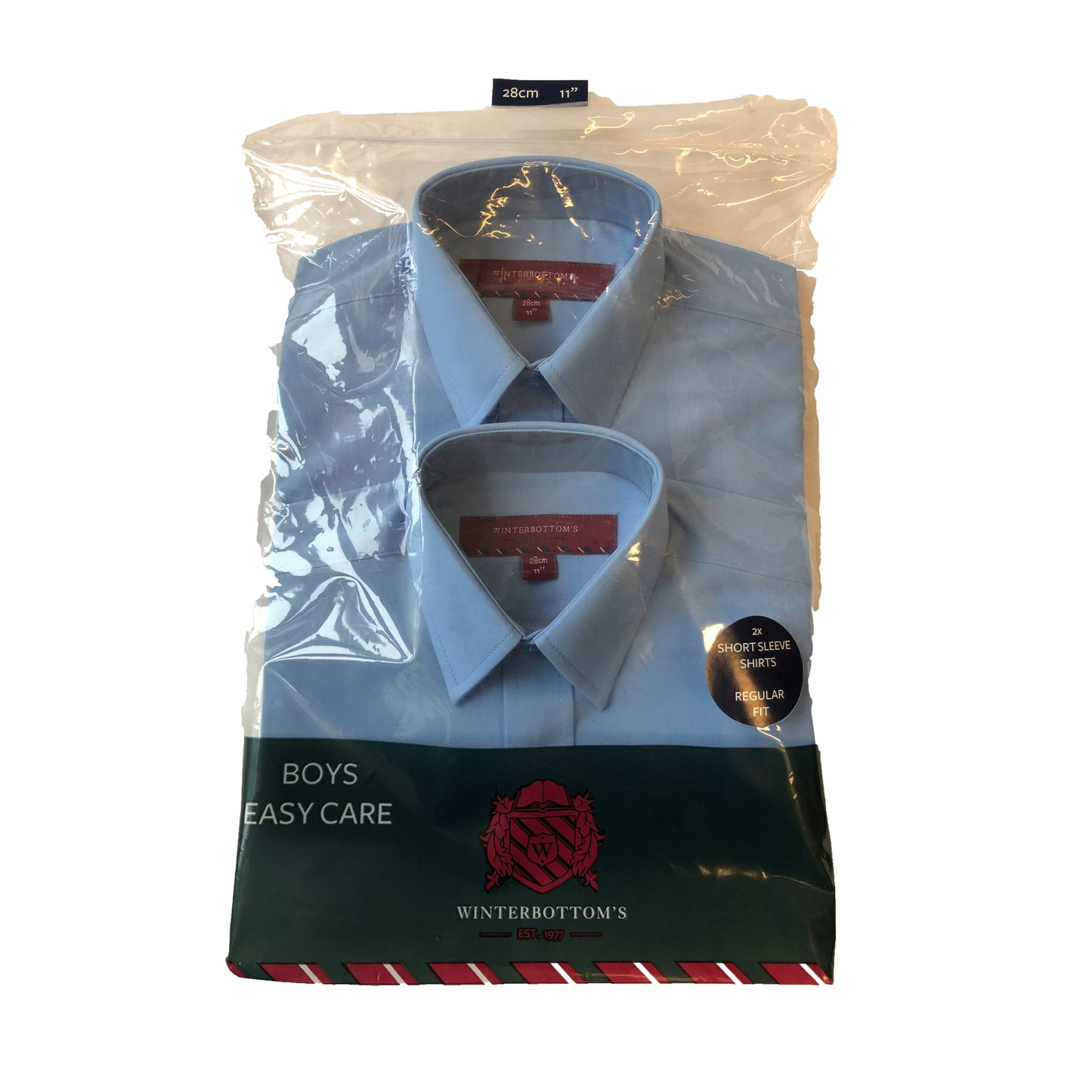 Winterbottom Blue Long Sleeve Shirts 2PK